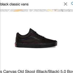 Vans Old Skool Sneakers BLACK ON BLACK